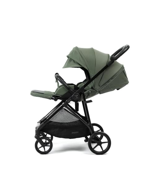 Коляска прогулочная Peppy Amici, Green / шасси Black