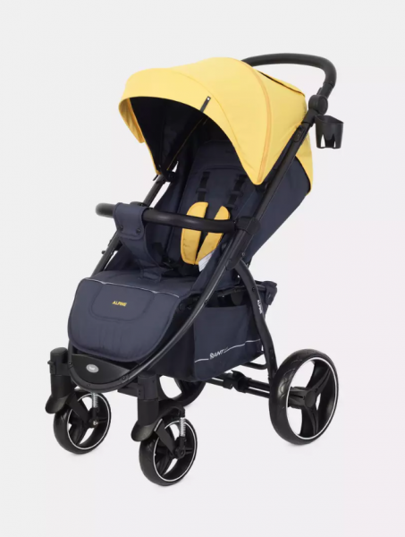 Коляска прогулочная Rant Basic Alpine RA450, Yellow (Желтый)