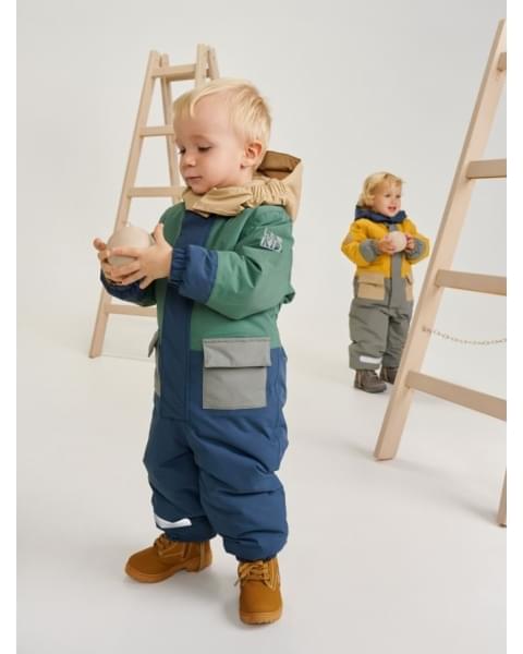 Комбинезон Leokid Color Block, Blue Shade (Синий)