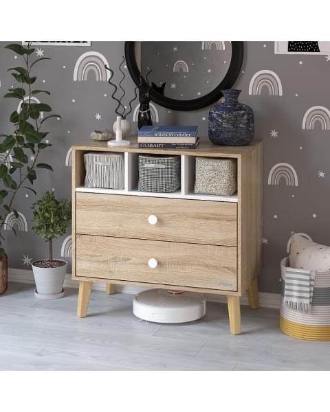 Комод Pituso Kids Luxor ЛДСП Дуб сонома-белый