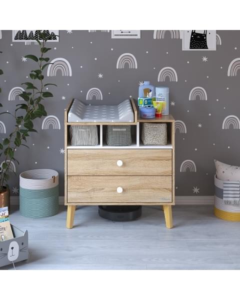 Комод Pituso Kids Luxor ЛДСП Дуб сонома-белый