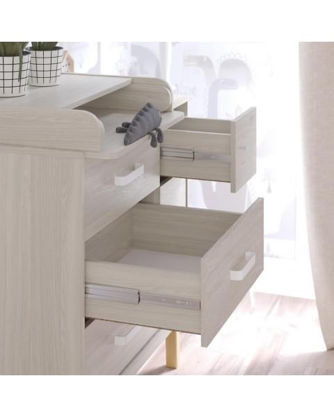 Комод Pituso Kids Vintage Premium, Шимо светлый
