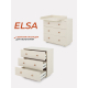 Комод пеленальный Rant Elsa 800/3 Ivory beige