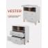Комод пеленальный Rant Vester 800/2 Classic Grey