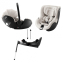 Комплект 3 в 1 Автокресло Britax Roemer Baby-Safe Pro (0-13 кг) + База Vario Base 5Z + Автокресло Dualfix 5Z Lux (0-18 кг), Soft Taupe (Бежевый)