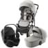 Коляска 3 в 1 Britax Roemer Smile 5Z LUX|Linen Grey + BABY-SAFE PRO Space Black