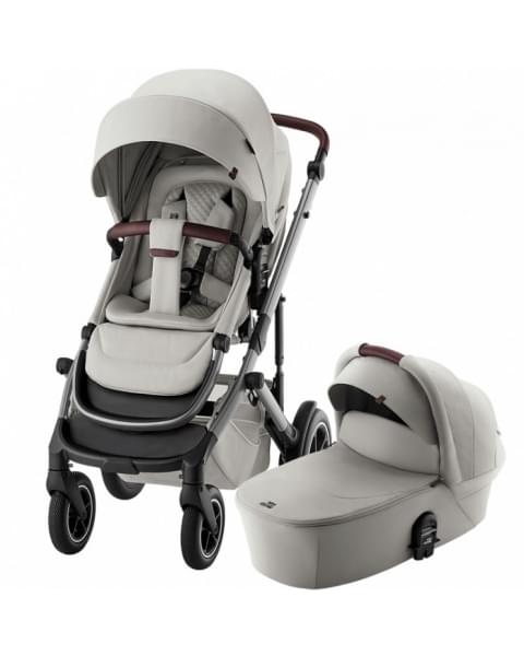 Коляска 3 в 1 Britax Roemer Smile 5Z LUX|Linen Grey + BABY-SAFE PRO Space Black