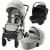 Коляска 3 в 1 Britax Roemer Smile 5Z LUX, Linen Grey + BABY-SAFE CORE Space Black