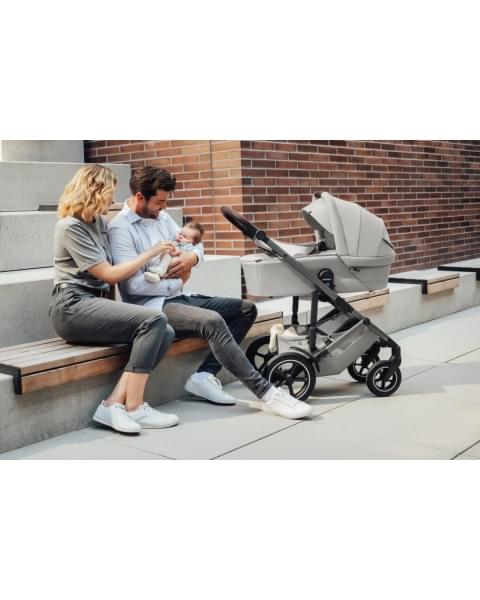 Коляска 3 в 1 Britax Roemer Smile 5Z LUX, Linen Grey + BABY-SAFE CORE Space Black
