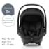 Коляска 3 в 1 Britax Roemer Smile 5Z LUX, Linen Grey + BABY-SAFE CORE Space Black