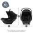 Коляска 3 в 1 Britax Roemer Smile 5Z LUX, Linen Grey + BABY-SAFE CORE Space Black