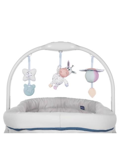 Кроватка-стульчик Chicco Baby Hug, Glacial (Бежевый)