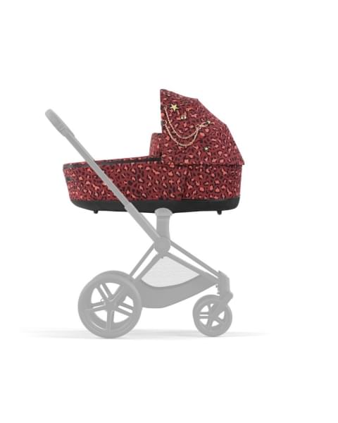 Люлька Cybex Priam IV Design Collaboration, FE Rockstar (Красный с принтом)