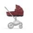 Люлька Cybex Priam IV Design Collaboration, FE Rockstar (Красный с принтом)