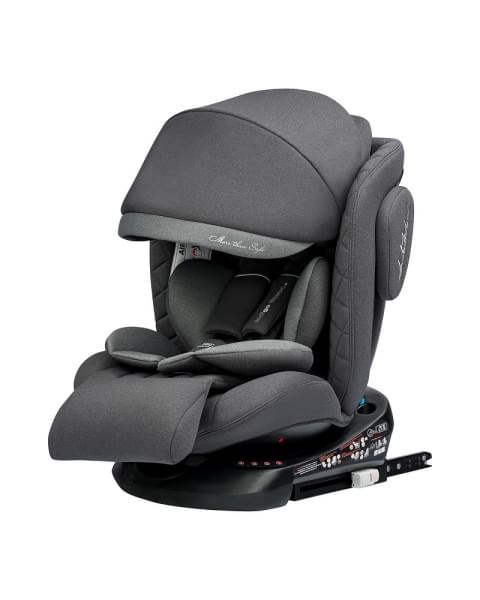 Автокресло Indigo Smart plus Isofix серый