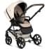 Детская коляска Tutis Viva 6 Plus Leather 3 в 1 с автокреслом Elo Lux EduSky Black 1612086 Vanilla