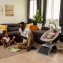 Креслице-качалка (шезлонг) детское Chicco Comfy Wave Silverspring