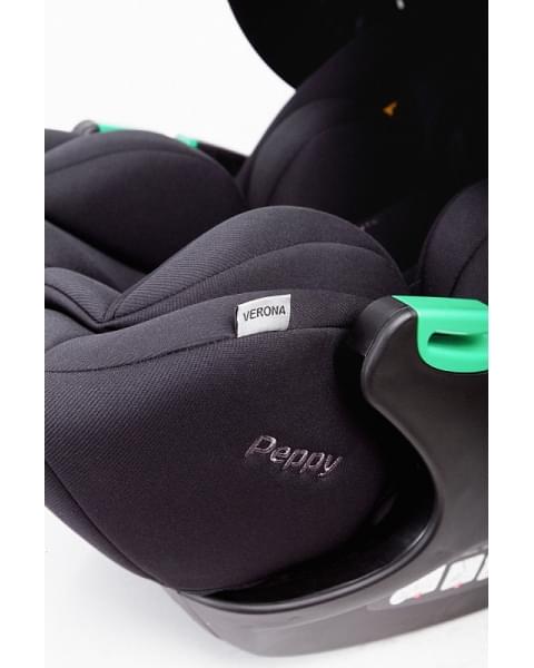 Детская коляска Peppy Monaco GP 3 в 1 с автокреслом Verona Antrazit рама графит