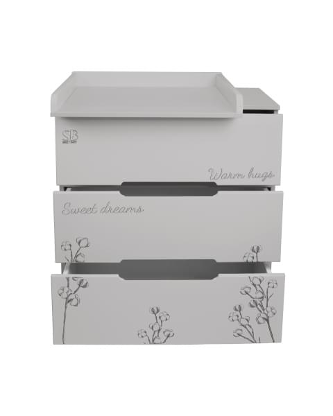 Пеленальный комод Sweet Baby Arte кашемир/хлопок