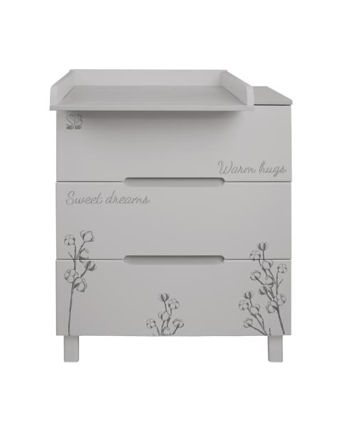 Пеленальный комод Sweet Baby Arte кашемир/хлопок
