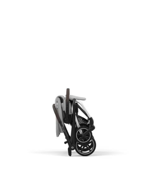 Прогулочная коляска Cybex Eezy S Twist+2 цвет Fog Grey шасси Silver