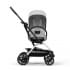 Прогулочная коляска Cybex Eezy S Twist+2 цвет Fog Grey шасси Silver