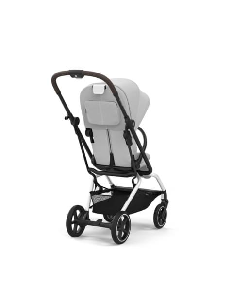 Прогулочная коляска Cybex Eezy S Twist+2 цвет Fog Grey шасси Silver