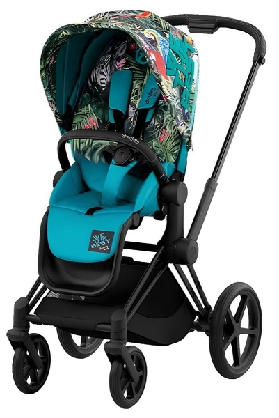 Прогулочная коляска Cybex Priam IV We The Best/Matt Black