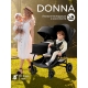 Прогулочная коляска с люлькой-переноской Sweet Baby Donna Black