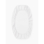Простыня на резинке 145х70 см от Happy Baby white-white
