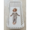 Простыня на резинке 145х70 см от Happy Baby all white