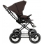 Детская коляска Roan Bass Next Classic 2.0 d12 3 в 1 с автокреслом Tutis Elo Lux EduSky Black BNC/83/2 Turkish Coffe/Black/руч.Cappuccino
