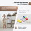Стеллаж для игрушек UNIX Kids House 7 ящиков, 2 полки с дверцей Grey