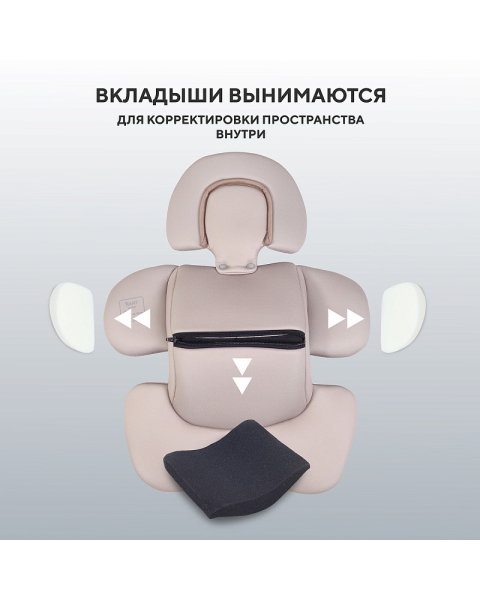 Автокресло Rant Aster Zero с базой isofix Beige