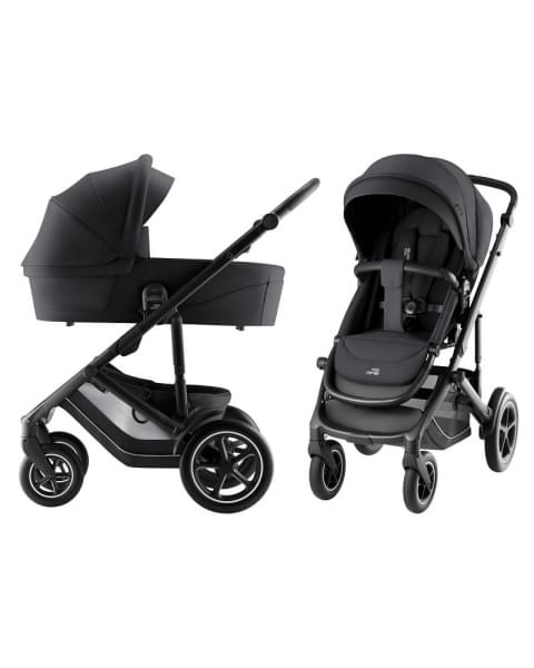Коляска 3 в 1 Britax Roemer Smile 5Z Style и автокресло Baby-Safe PRO Style Carbon Black Carbon Black