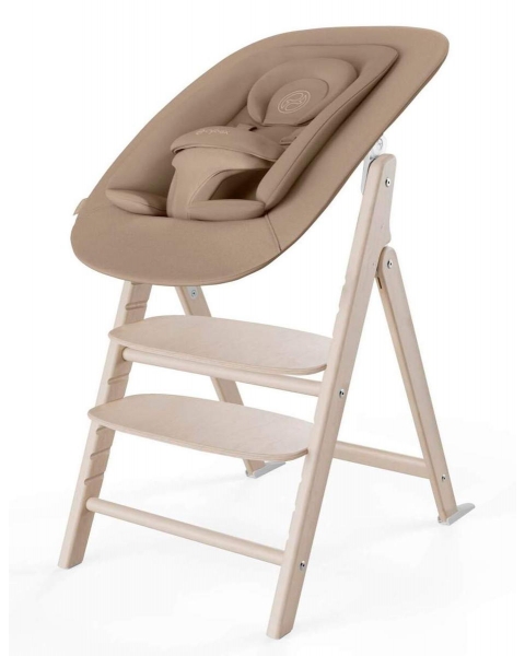 Стульчик для кормления Cybex Click & Fold 4 в 1 All Natural