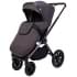 Детская коляска Peppy Monaco GP 3 в 1 с автокреслом Verona Antrazit рама графит