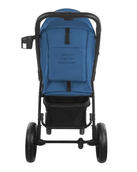Детская прогулочная коляска Indigo Epica XL синий