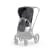 Сменный чехол Seat Pack для коляски Cybex Priam IV Fashion Collection, FE Simply Flowers Grey (Серый)