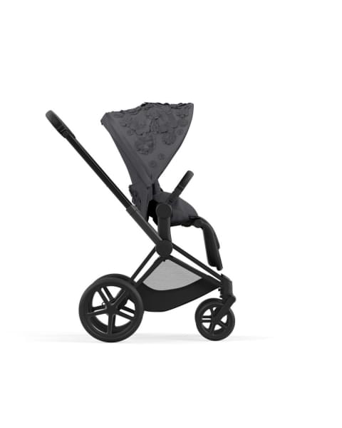 Сменный чехол Seat Pack для коляски Cybex Priam IV Fashion Collection, FE Simply Flowers Grey (Серый)