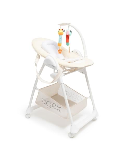 Стульчик для кормления Agex Seat’n Sleep, Beige (Бежевый)