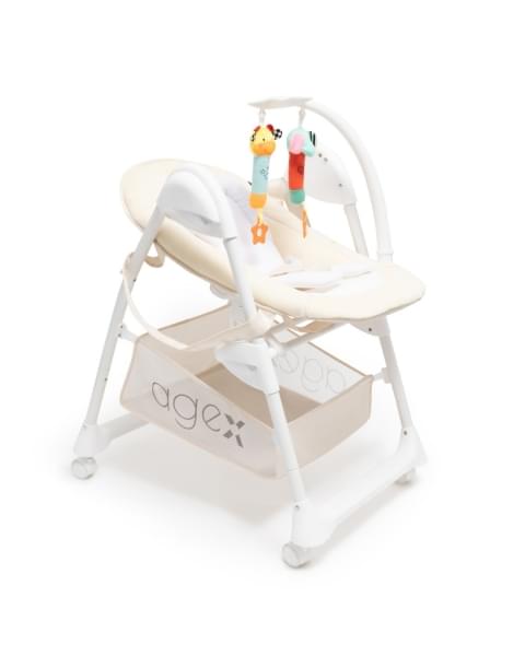 Стульчик для кормления Agex Seat’n Sleep, Beige (Бежевый)