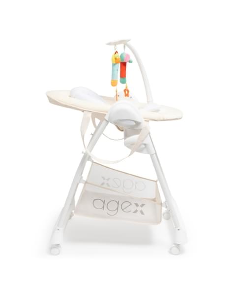 Стульчик для кормления Agex Seat’n Sleep, Beige (Бежевый)