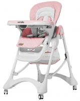 Стульчик для кормления Carrello Caramel CRL-9501/3, Candy Pink (Розовый)