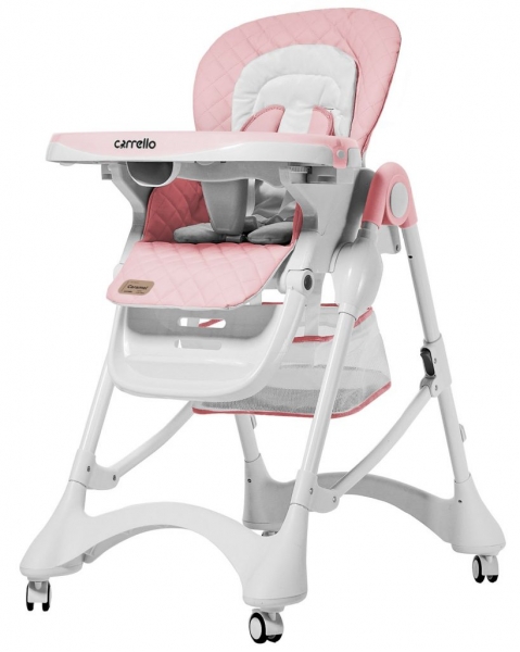 Стульчик для кормления Carrello Caramel CRL-9501/3, Candy Pink (Розовый)