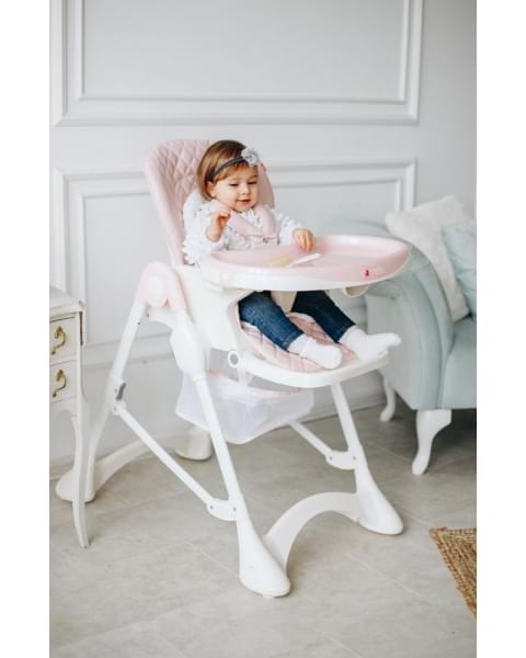 Стульчик для кормления Carrello Caramel CRL-9501/3, Candy Pink (Розовый)