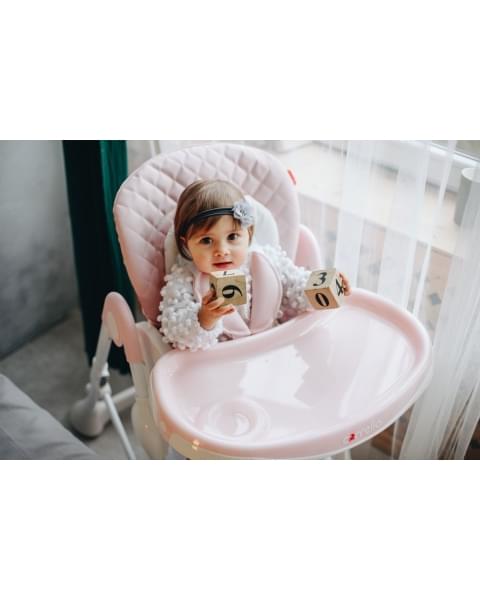Стульчик для кормления Carrello Caramel CRL-9501/3, Candy Pink (Розовый)