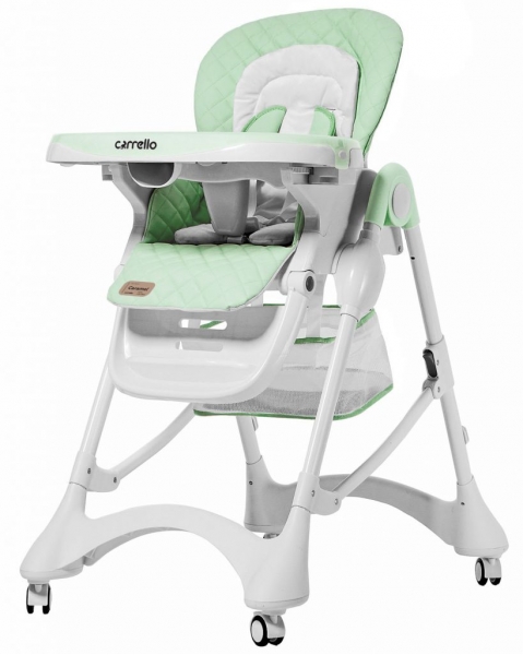 Стульчик для кормления Carrello Caramel CRL-9501/3, Pale Green (Светло-зеленый)