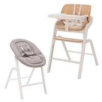 Стульчик для кормления Carrello Combi CRL-9505 Cream White