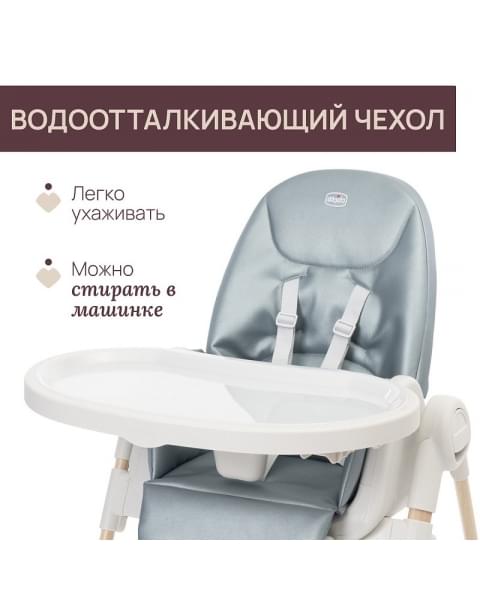 Стульчик для кормления Chicco Polly Armonia, Greenery (Зеленый)